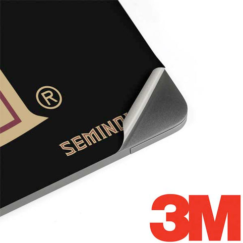 Florida State FSU Seminoles Black MacBook Skins